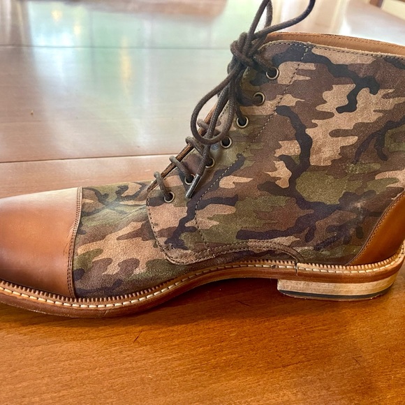 TAFT Camo boots with leather accents size 42 - Picture 11 of 15
